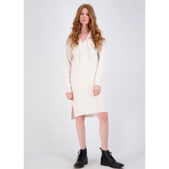 StitchDrop Women's Joey Hi-Low Pocket Hoodie Midi Dress In Serene, Size L, NWT - Picture 11 of 11